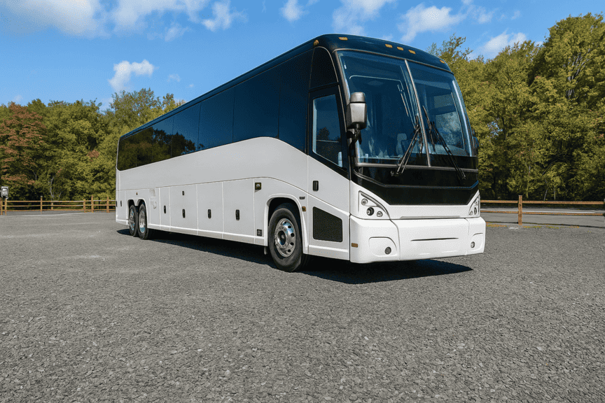 picture of Charter Bus Rental Decatur coach bus
